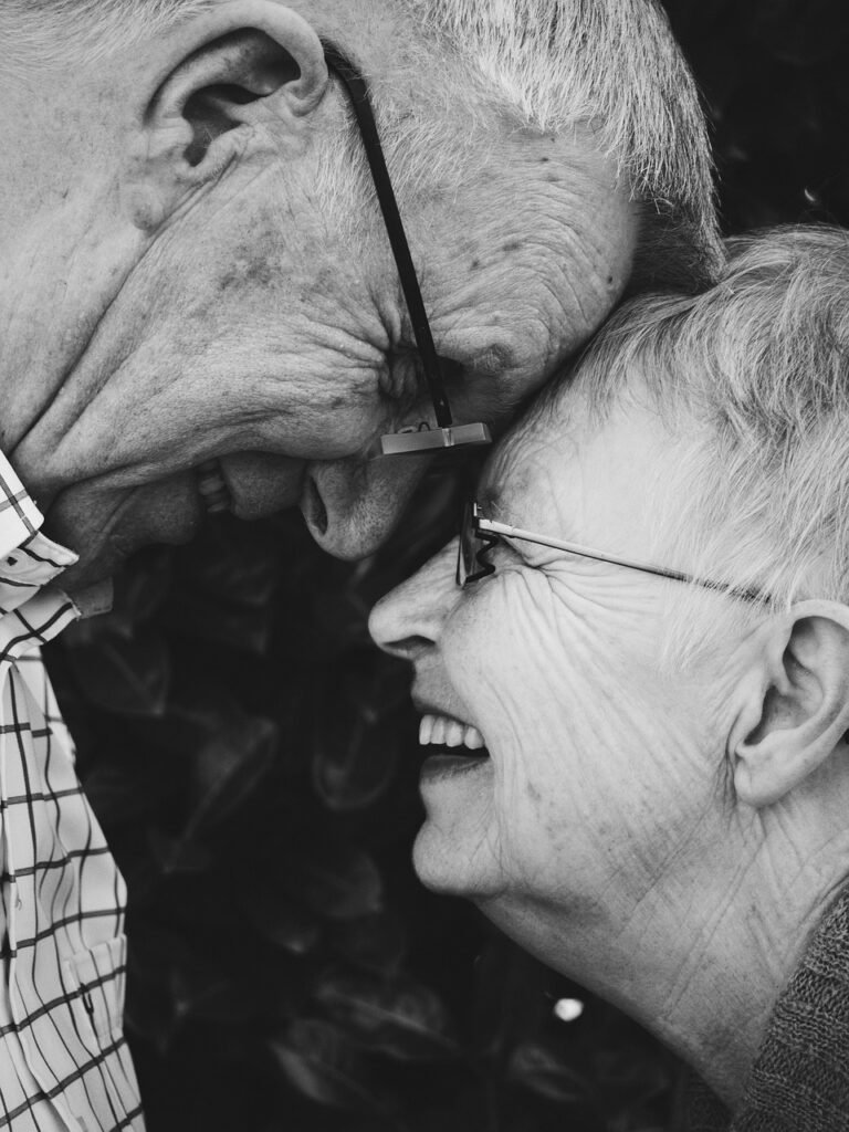 love, romance, together, monochrome, people, old, man, woman, couple, laugh, happy, grandparents, grandfather, grandmother, grandpa, grandma, love, love, love, love, love, romance, romance, romance, people